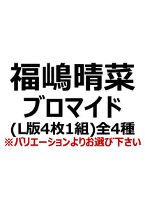 【アイディール・セミナー】福嶋晴菜ブロマイド