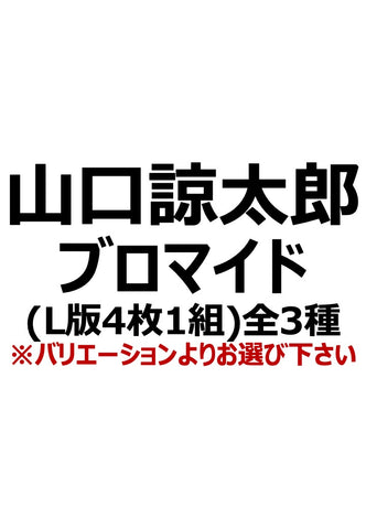 【アイディール・セミナー】山口諒太郎ブロマイド